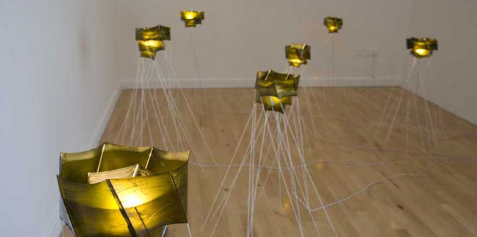 Kelp Constructs (installation view) 2010