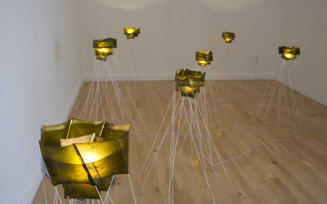 Kelp Constructs (installation view) 2010