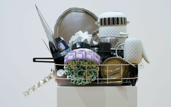 Abwaschskulpturen (Dishwashing Sculpture) detail 2014