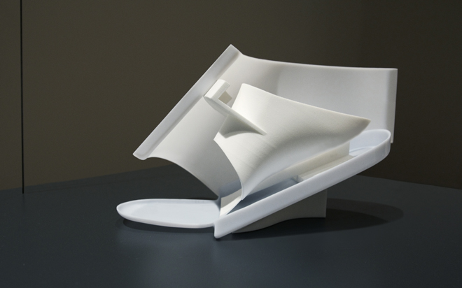 White Prototypes 2012-13 rapid prototyped nylon and polystyrene plastic