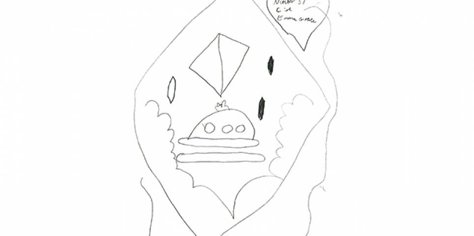 Chloe - Original composition inspired by Fine Art graduates Harry Edwards I have in my pocket a hurricane fighter plane (Collection) and Emma-Grace Hill Birth.