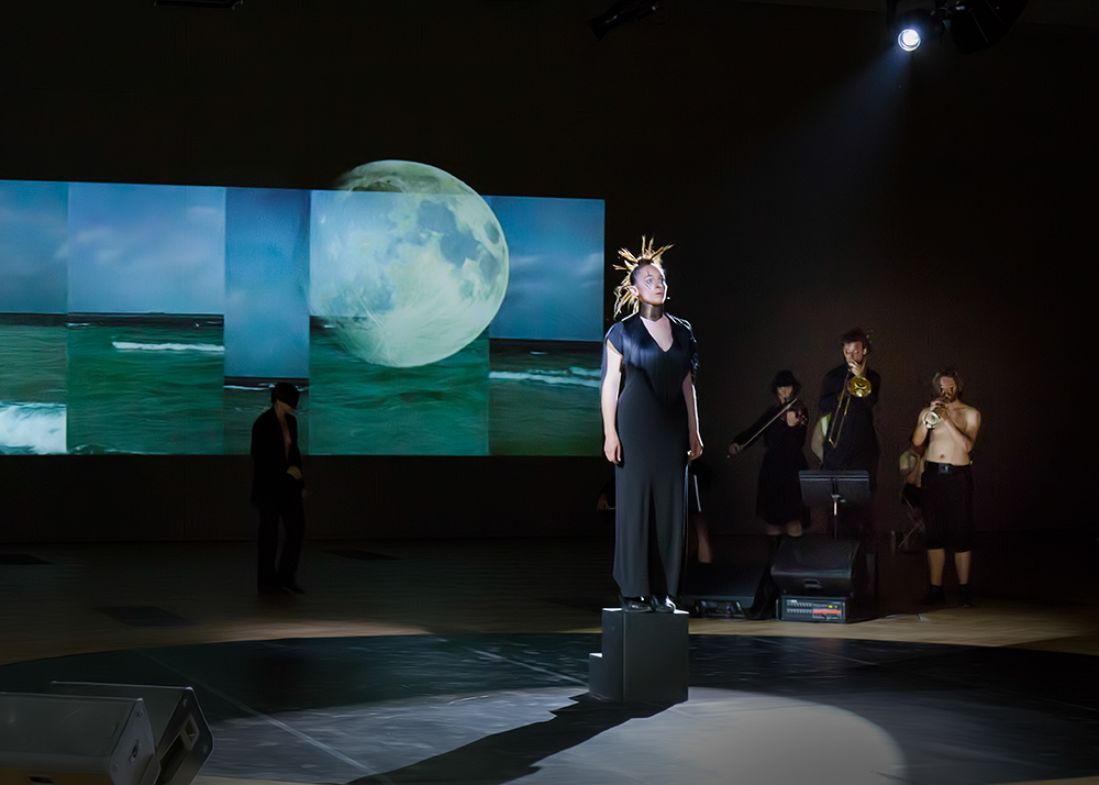 Anat Ben-David Kairos (5 July 2017) Reveal Festival, Victoria and Albert Museum London. Photography Jet