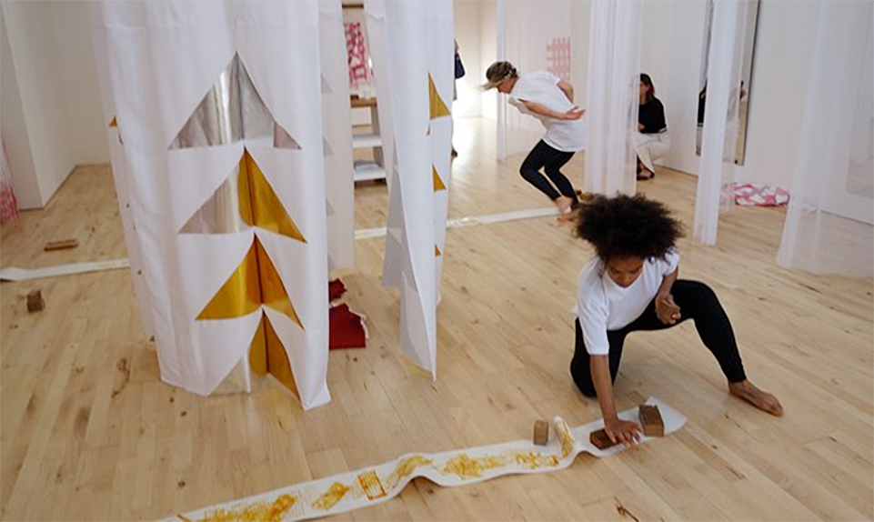 Dancers inspired by Yemi Awosile’s Orishirishi