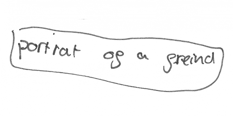 Portrait of a friend