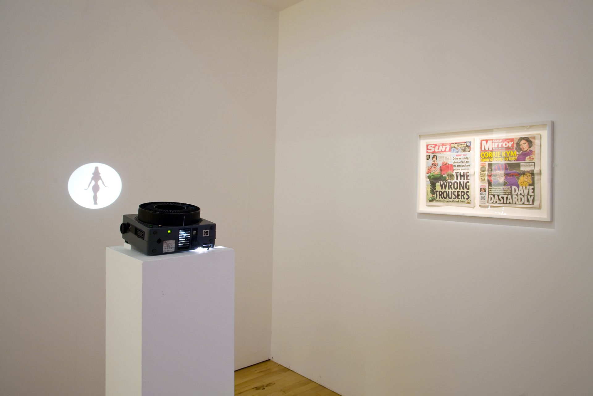 Andy Holden Great Escape (Silhouette of Passage) (2013). Photography Ellie Laycock