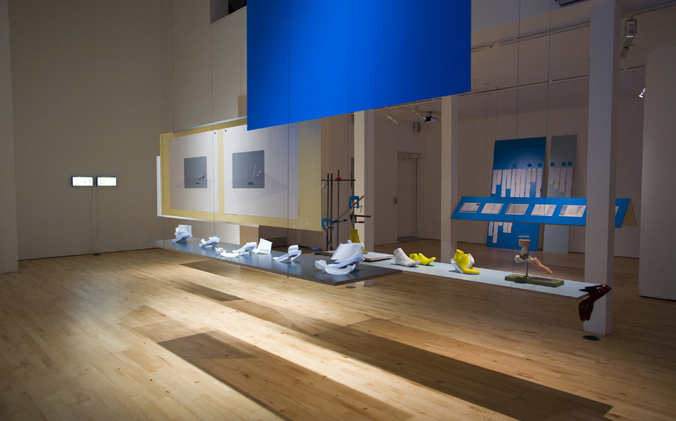 Marloes ten Bhömer A Measurable Factor Sets the Conditions of its Operation (2013) installation view. Photography Ellie Laycock