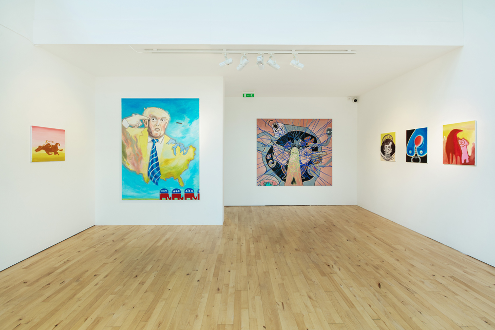 Katrin Plavčak Haus der Lose / House of Lots (2019) installation view, Stanley Picker Gallery at Kingston University London. Photography Ellie Laycock