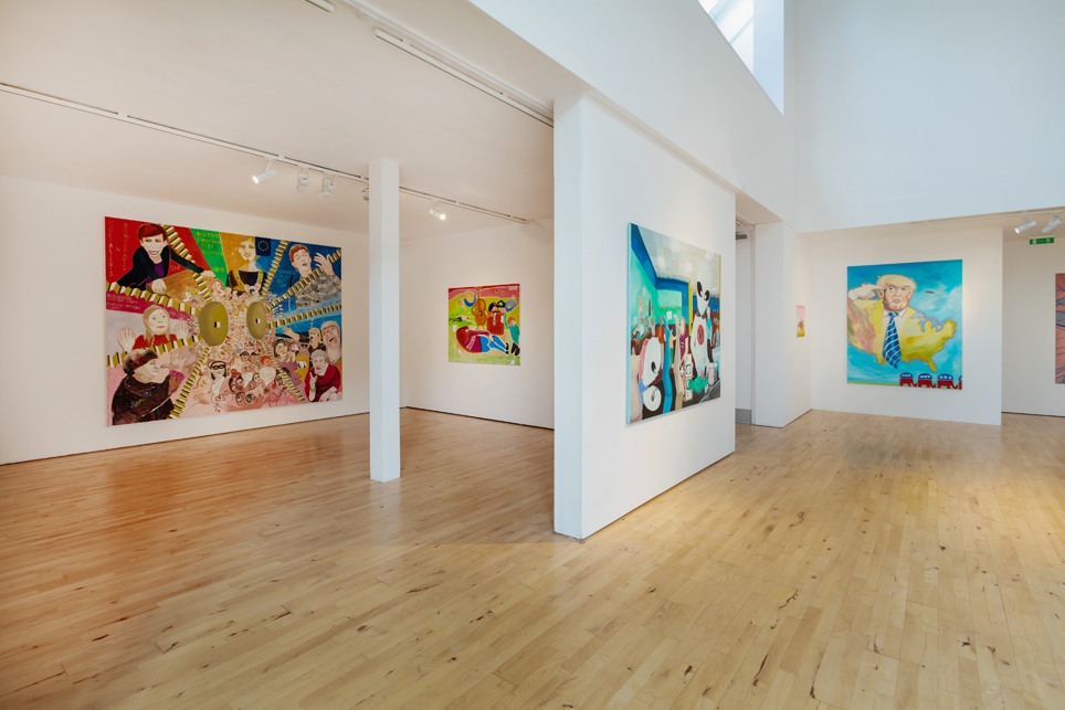 Katrin Plavčak Haus der Lose / House of Lots (2019) installation view, Stanley Picker Gallery at Kingston University London. Photography Ellie Laycock