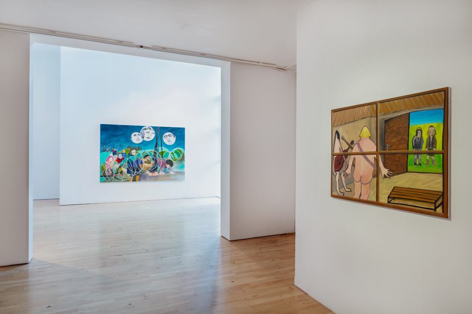 Katrin Plavčak Haus der Lose / House of Lots (2019) installation view, Stanley Picker Gallery at Kingston University London. Photography Ellie Laycock