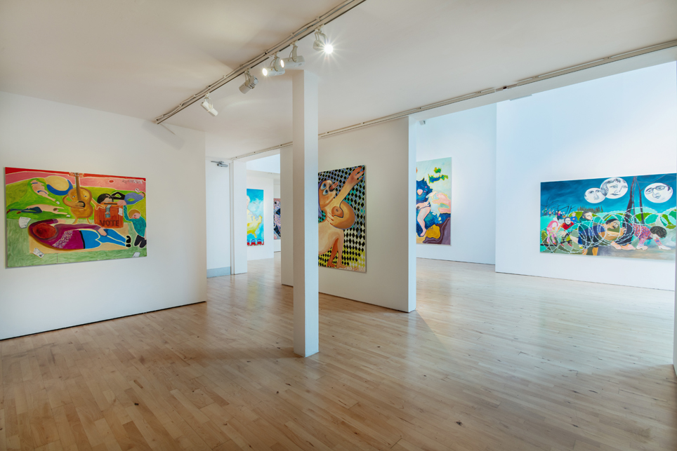 Katrin Plavčak Haus der Lose / House of Lots (2019) installation view, Stanley Picker Gallery at Kingston University London. Photography Ellie Laycock
