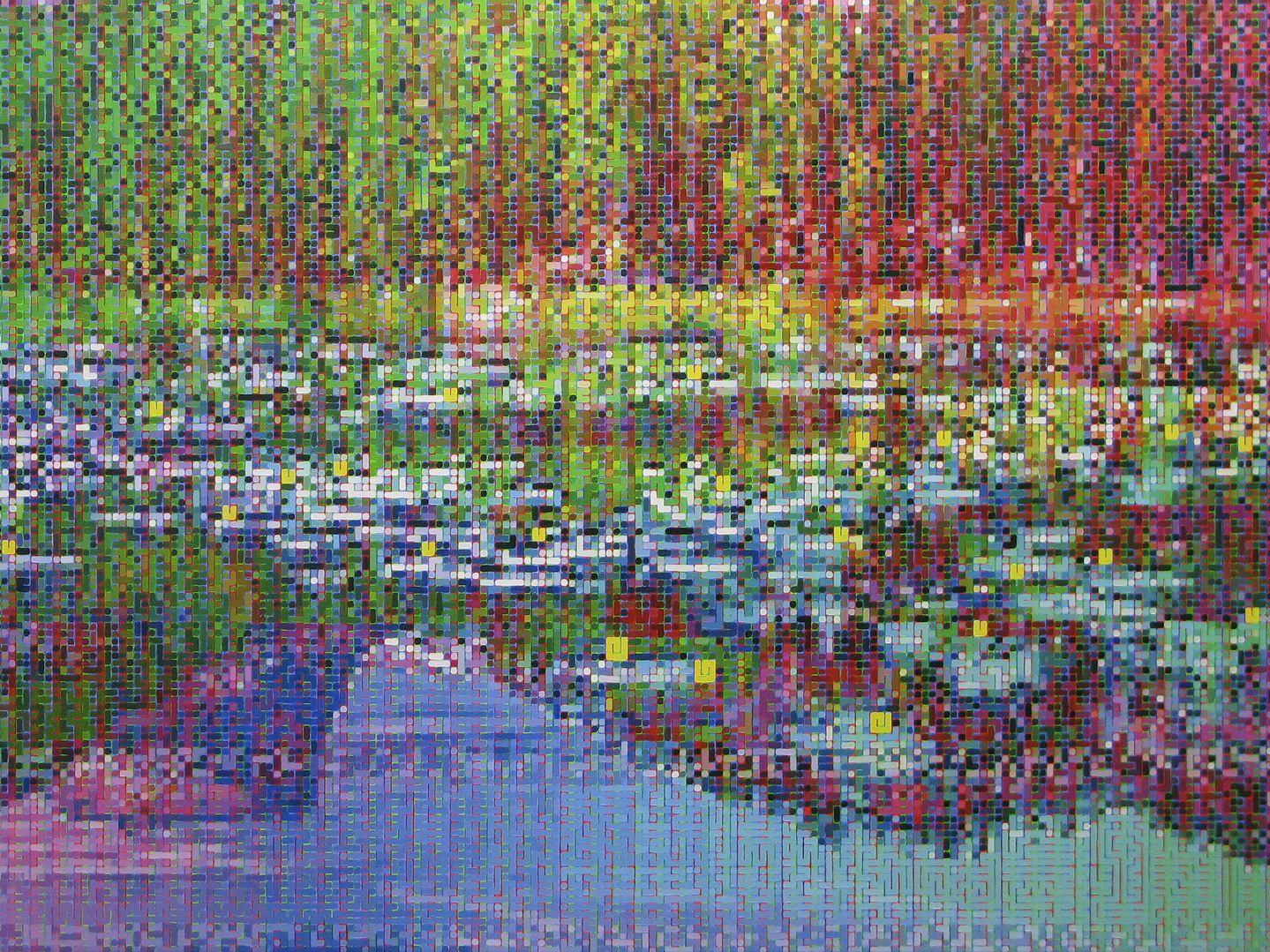 Dan Hays Nymph Lake (2010) detail. Courtesy the artist