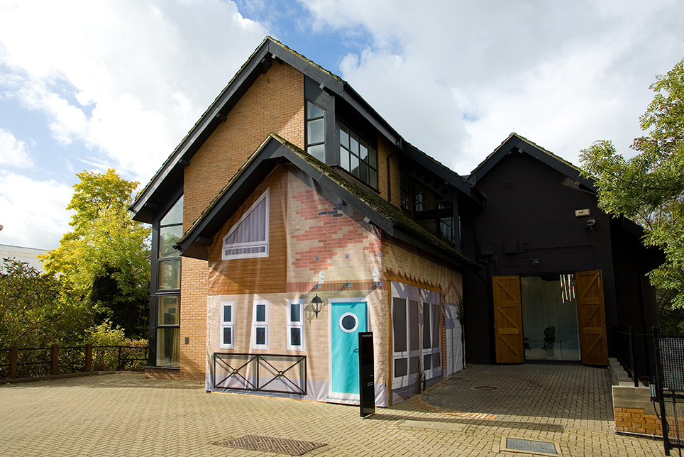 Matthew Darbyshire A New Residential Development for the Stanley Picker Gallery (in homage to Kenneth Wood) (2012) 3D model. Courtesy the Artist and Herald Street Gallery