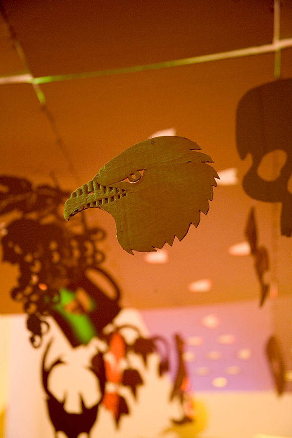 Juneau Projects The Principalities (2008-2009) installation view (detail). Photography by Ellie Laycock