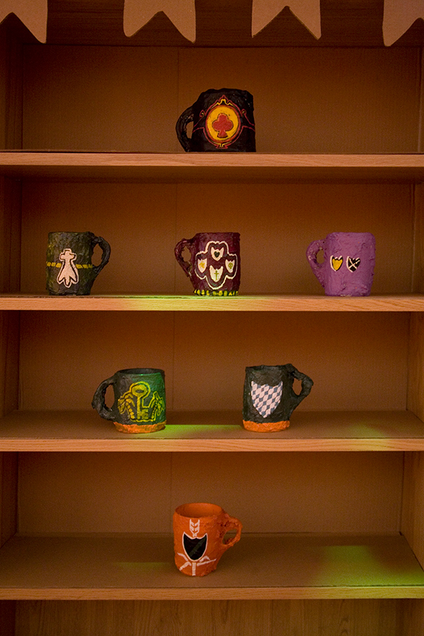 Juneau Projects The Principalities (2008-2009) installation view (detail). Photography by Ellie Laycock