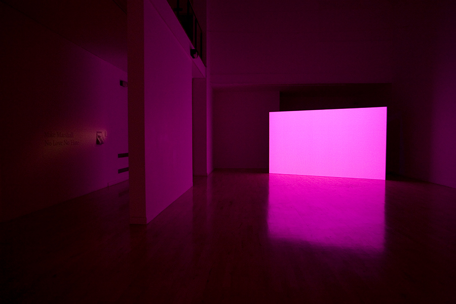 Mike Marshall Volume and Frequency (2009) installation view. Photography Ellie Laycock