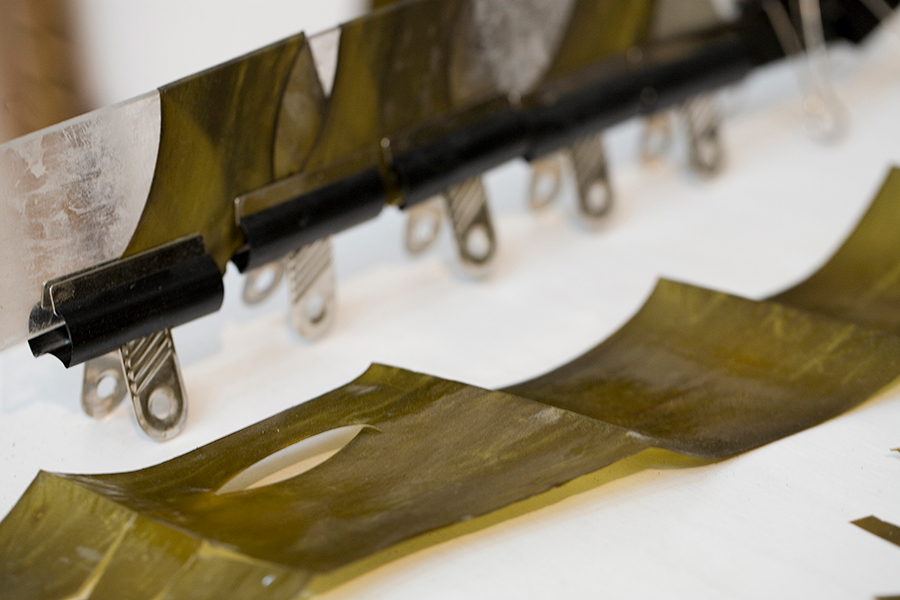 Julia Lohmann Laminarium (2010) Kelp constructs. Photography Ellie Laycock