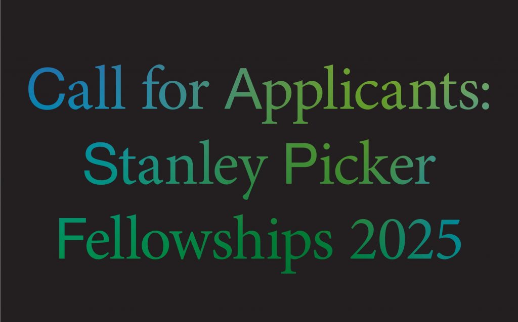 Stanley Picker Fellowships in Design & Fine Art