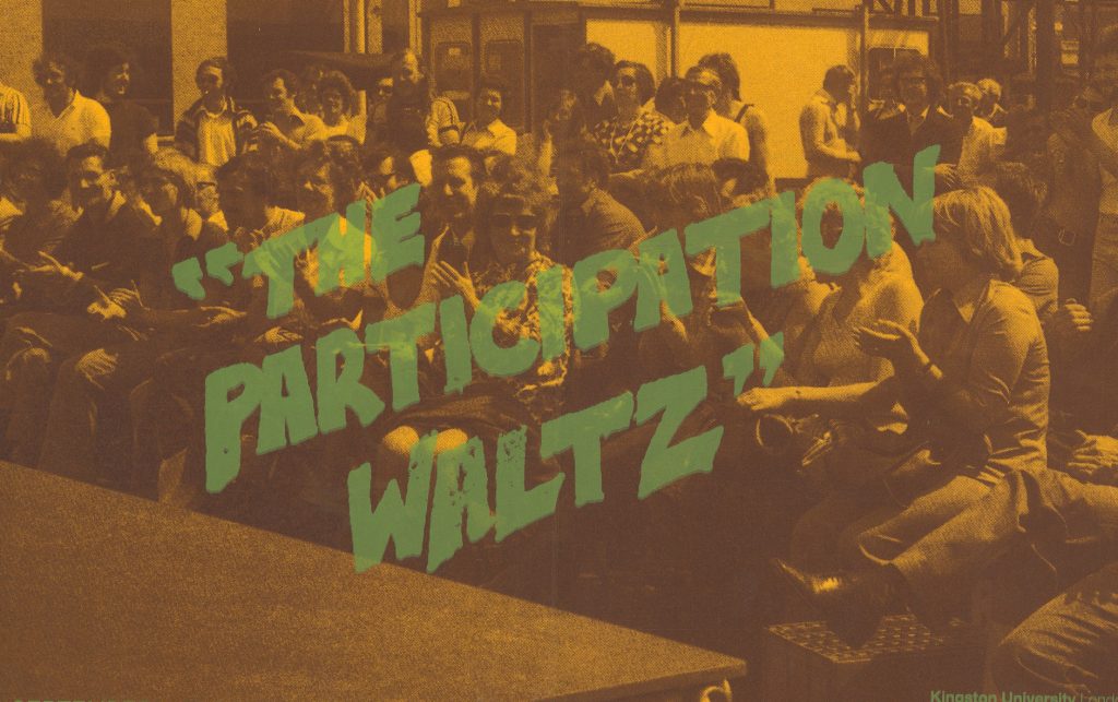 A Socially Useful Production: “The Participation Waltz”