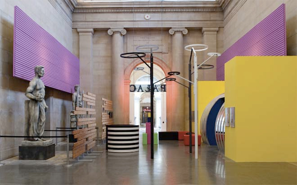 Image of Matthew Darbyshire's 2009 work Palac at Tate Britain London