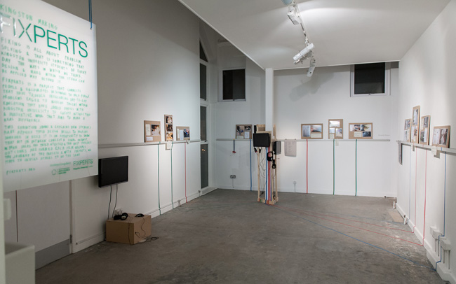 Fixperts Installation in the Stanley Picker gallery 2013