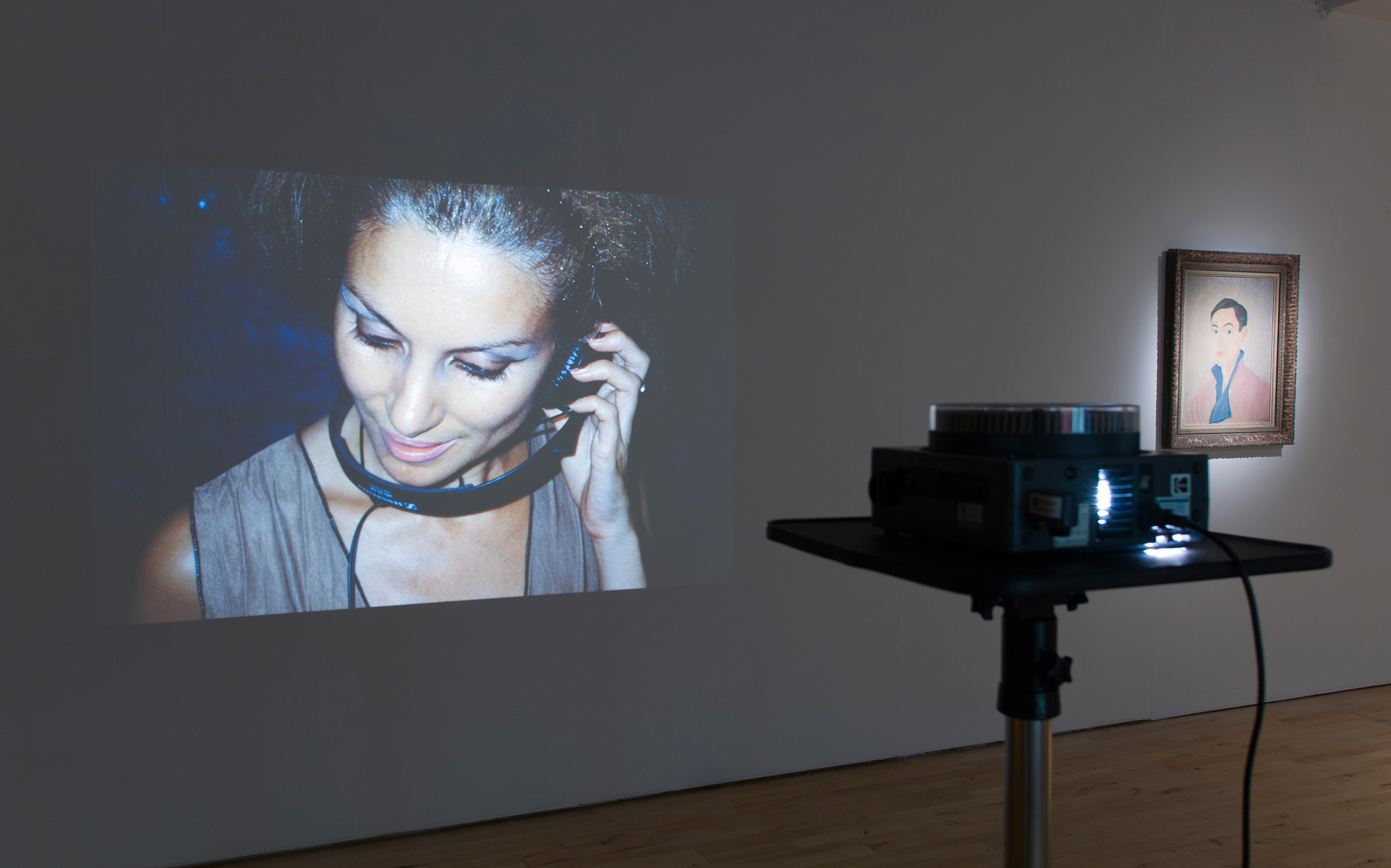 Hilary Lloyd Princess Julia Slide Projection (2006) Stanley Picker