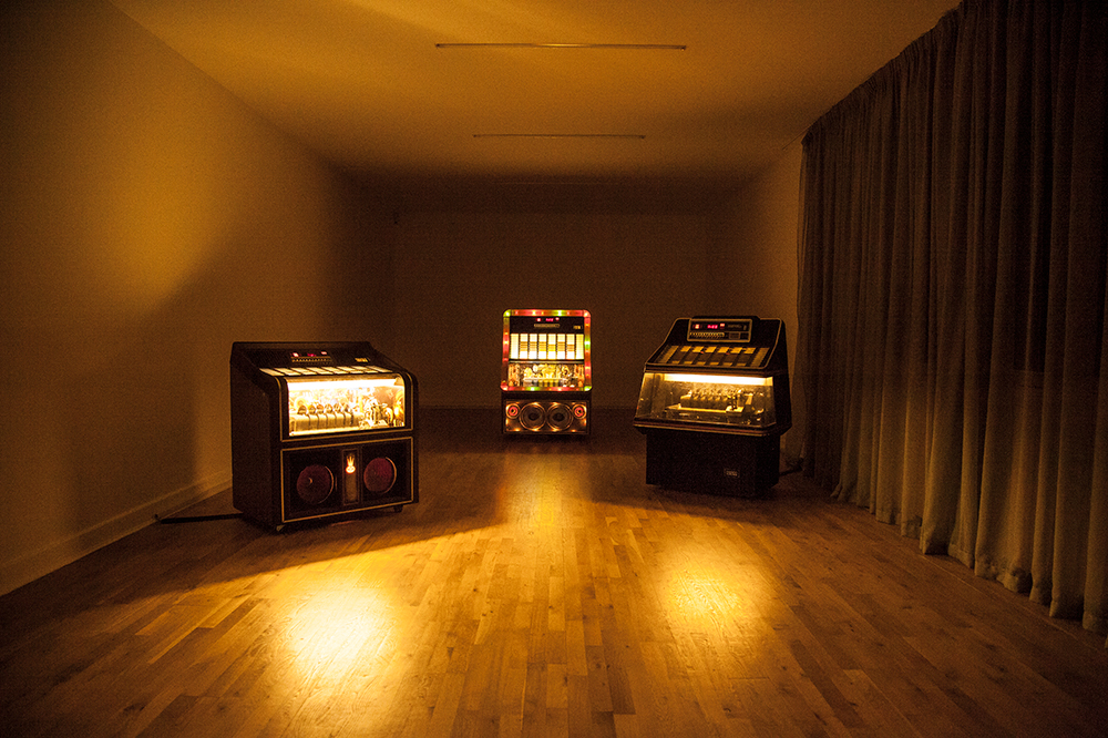 Image of Yuri Suziki's work Jukebox at the Tate Britain in 2013